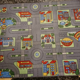 ラグマット　道路　キッズ