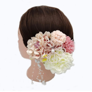 新品髪飾りセット ヘアアクセサリー 結婚式 七五三 着物浴衣卒業式和装袴成人式の画像