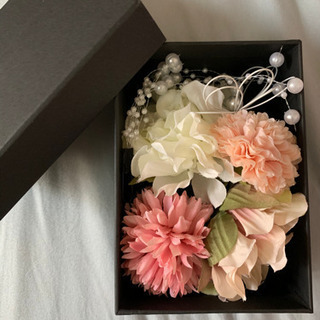 新品髪飾りセット ヘアアクセサリー 結婚式 七五三 着物浴衣卒業式和装袴成人式の画像