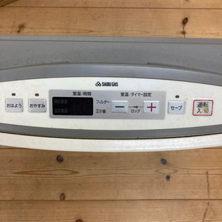 O 12-434 NORITZ 西部ガス SGF-3500S ガスファンヒーター 都市ガスの画像