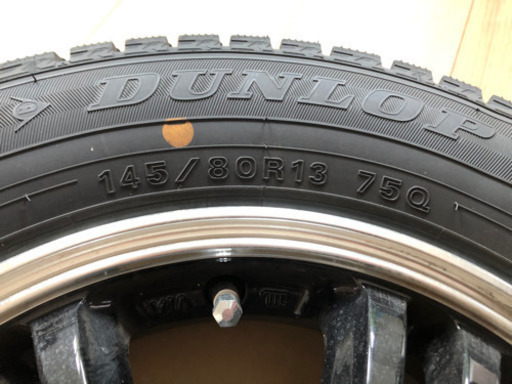 軽自動車用スタッドレスタイヤホイール付