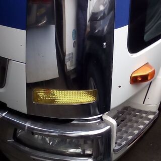 平成26年式三菱ファイター寝台付きワイド4トン8メートルクラス30万キロアルミバンウイングpg付き車キレイエンジンダメ80万円売りの画像