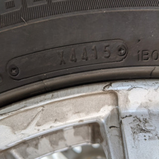 スタッドレスタイヤ（ホイールつき）×4  WINTER MAXX SJ8 for SUV 225/65R17 102Qの画像