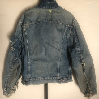 60s LEVI’S 557xx ギャラ入り 初期 当時物Gジャン 訳ありの画像