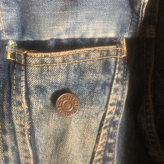 60s LEVI’S 557xx ギャラ入り 初期 当時物Gジャン 訳ありの画像