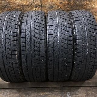 BS BLIZZAK VRX 175/65R15 15インチ スタッドレス 4本 2016年製 バリ溝 カローラアクシオ ポルテ スペイド等　(VTN375) クレジットカード QR決済可能