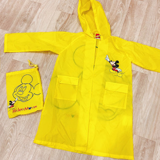 ミッキーレインコートの画像