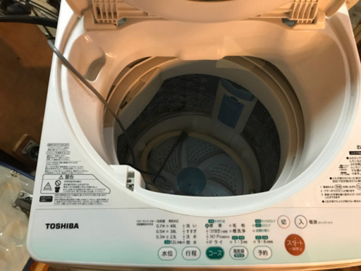 JH01361 TOSHIBA電気洗濯機5Kg 2013年製