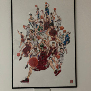 スラムダンク　全巻セット　ポスター付きの画像