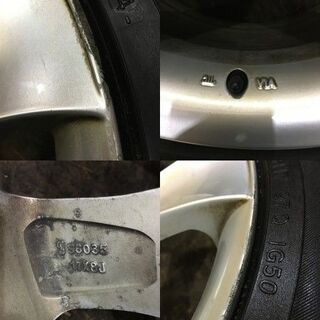 【YOKOHAMA ice GUARD iG50 225/55R17】スタッドレス【AGA 社外 17インチ 8J5HPCD120+30】BMW 5シリーズ等　(VTJ265) クレジットカード QR決済可能