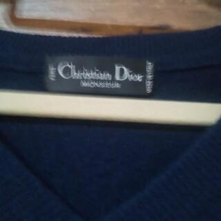 Christian Dior  Vネックセーターの画像