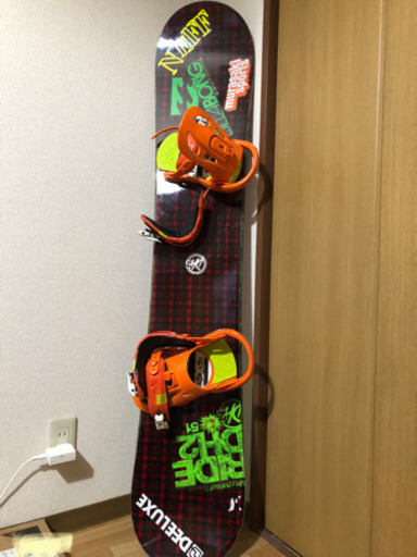 スノーボード・DH2・スノボ・ビィンディングとケース付き