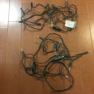 クリスマス　電飾　2本