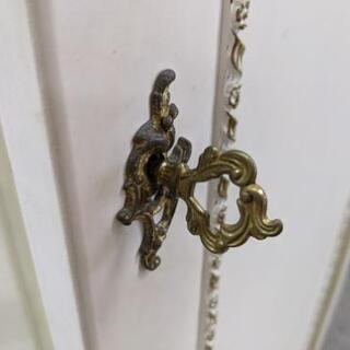 逸品が入荷！【江戸川店愛品館】アンティーク　イギリス　オリンパス社製　3枚扉クローゼット　キャビネット　ID：155-017302-007希少品の画像
