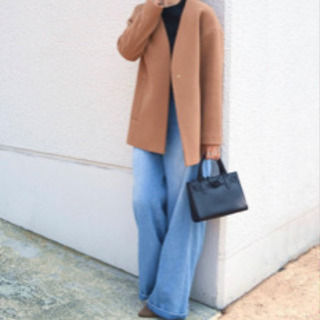 美品　定価35000 シップス  キャメルのコートの画像