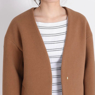 美品　定価35000 シップス  キャメルのコートの画像