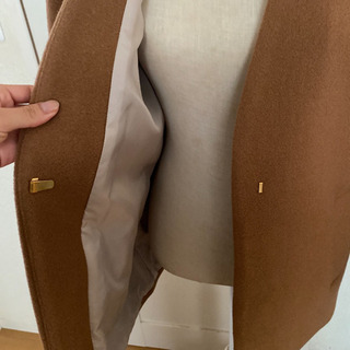 美品　定価35000 シップス  キャメルのコートの画像
