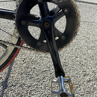 パナソニック　クロモリ　スギノ　ピスト　レア車の画像