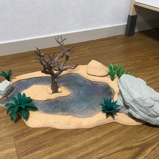 シュライヒ（Schleich）ワイルドライフ 動物達の水飲み場セット フィギュア