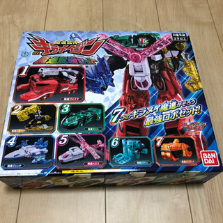 バンダイ 魔進合体 ＤＸキラメイジン　魔進武装セット　新品　未開封