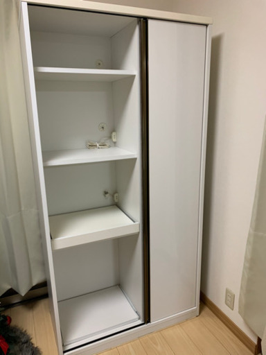 食器棚　ホワイト　白
