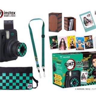 【未開封品】「鬼滅の刃」コラボ"instax mini11 チェキ" 炭治郎BOXの画像