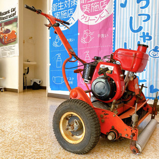 土屋機械製作所 芝刈り機 型式名 GS18 売り切り価格 土屋機械製作所 芝刈り機 型式名 GS18 売り切り価格