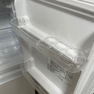 2019年製　ニトリ　106リットル 2ドア冷蔵庫 グラシア WHの画像