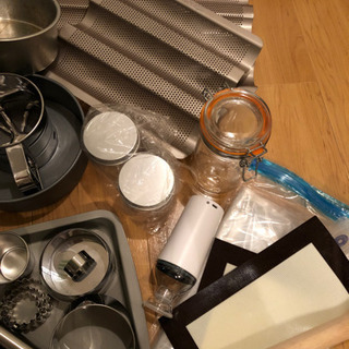 【再値下げ！】お菓子とパンの道具、全部まとめてお譲りします！の画像