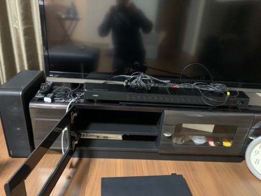【取引中】AQUOS TV3点セット（TV,レコーダー,スピーカー）＋テレビ台
