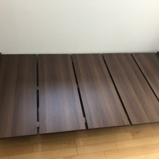 シングルベッド【Kinoshita.net】超美品 マットレス付の画像