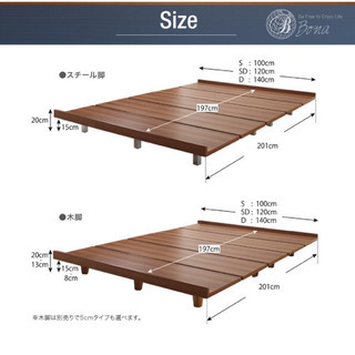 シングルベッド【Kinoshita.net】超美品 マットレス付の画像