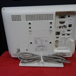 【お買い上げありがとうございました】動作確認済 　SHARP　 AQUOS　 2011年製　 液晶カラーテレビ　 LC-16K5 　16インチの画像