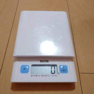 【中古】タニタ キッチンスケール はかり 料理 TANITA
