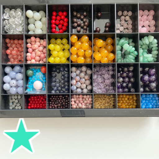 ⭐︎天然石 ケース付き バラまとめ売り