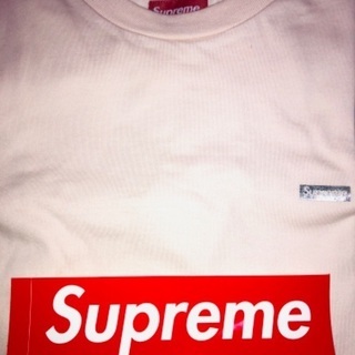 シュプリーム Supreme Metallic Box Logo L/S Teeの画像