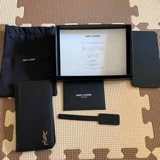 Saint Laurent iPhone Xレザーケース