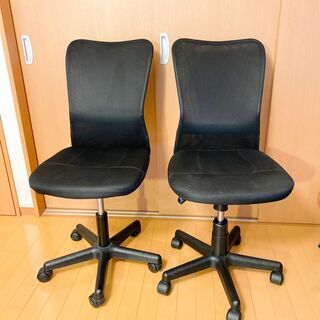 【2セット】ナカバヤシ オフィスチェア デスクチェア メッシュチ...