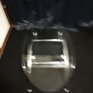 値下げ・ガラステーブル（ニトリ製品）の画像