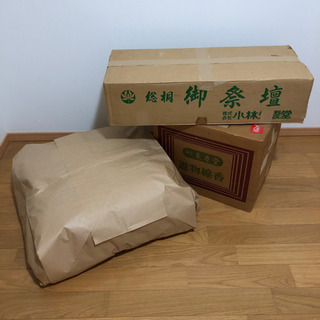 [最終値下]御法事用の総桐御祭壇ほか御道具一式の画像