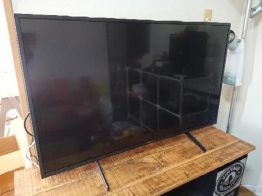 【取引中】SONY BRAVIA 2020年製 43型4K液晶テレビ KJ-43X8000H