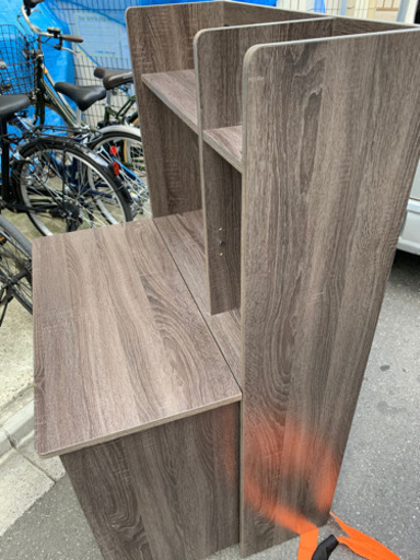 テーブル、収納