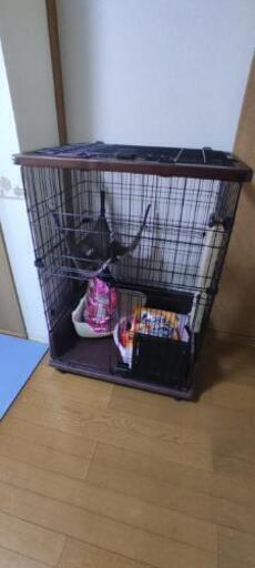 猫のケージ