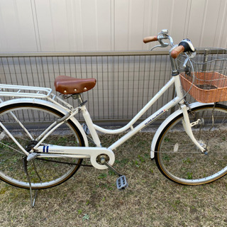 通学用自転車26インチ　内装ギア3段　