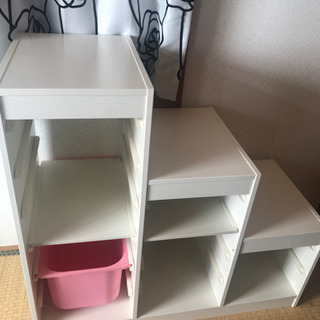 【値下げしました】IKEA おもちゃ箱棚