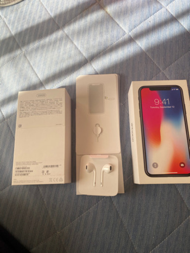 iphone x 本体 難ありです。