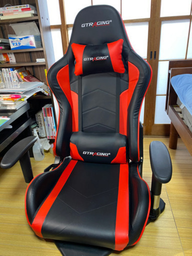 受け渡し予定あり　美品！座椅子ゲーミングチェア　取りに来て頂ける方