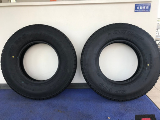 新品トラック用SP770ダンロップタイヤ2本セット
