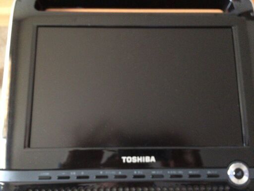 難あり TOSHIBA 地上デジタルチューナー内蔵 ポータブルテレビ SD-P120DT