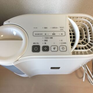加湿器sharp シャープ のHV-J30-Wとカートリッジのセットを6000円で。の画像